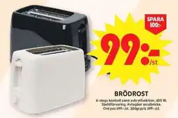 ICA Maxi Brödrost erbjuda