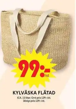 ICA Maxi Kylväska flätad erbjuda