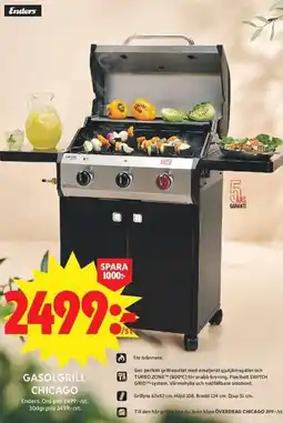 ICA Maxi ENDERS Gasolgrill chicago erbjuda