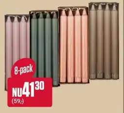 ÖoB 8-pack candles erbjuda