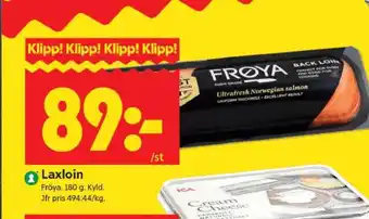 ICA Supermarket Laxloin erbjuda