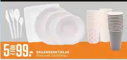 ÖoB Engångsartiklar erbjuda
