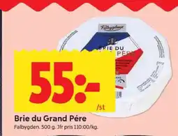ICA Supermarket Brie du Grand Père erbjuda