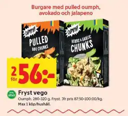 ICA Supermarket Fryst Vego erbjuda