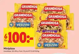 ICA Supermarket MINIPIZZA erbjuda