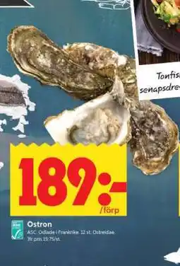 ICA Supermarket Ostron erbjuda