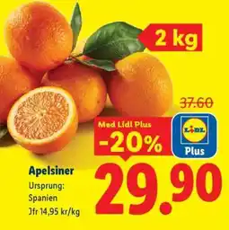 Lidl Apelsiner erbjuda