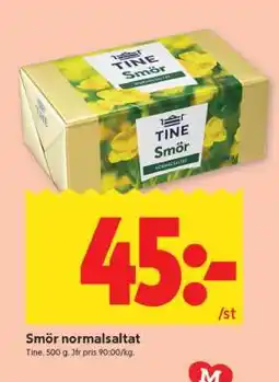 ICA Supermarket Smör normalsaltat erbjuda