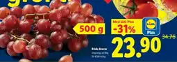 Lidl Röda druvor erbjuda