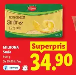 Lidl MILBONA Smör erbjuda