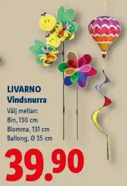 Lidl LIVARNO Vindsnurra erbjuda