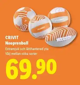 Lidl CRIVIT Neoprenboll erbjuda