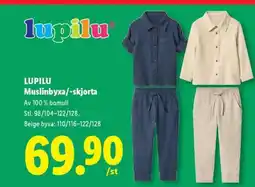 Lidl LUPILU Muslinbyxa/-skjorta erbjuda