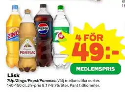 Stora Coop Läsk erbjuda