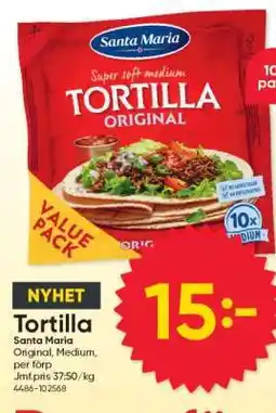 DollarStore Tortilla erbjuda
