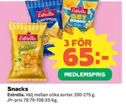 Coop SNACKS erbjuda