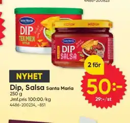 DollarStore Dip, Salsa Santa Maria erbjuda