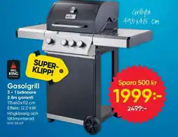 DollarStore GASOLGRILL erbjuda