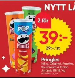DollarStore Pringles erbjuda