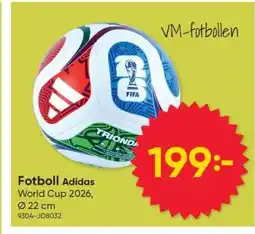 DollarStore Fotboll Adidas World Cup 2026 erbjuda