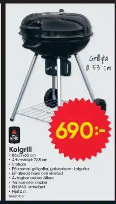 DollarStore Kolgrill erbjuda