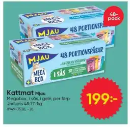 DollarStore Kattmat Mjau erbjuda