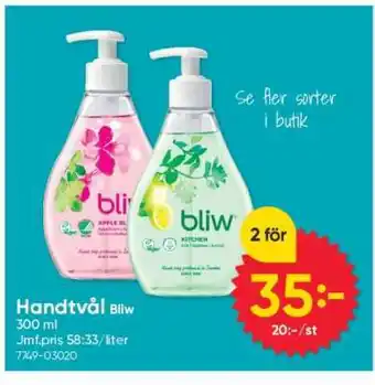 DollarStore Handtvål Bliw erbjuda
