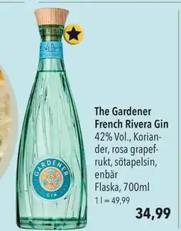 Citti The Gardener French Rivera Gin, EUR 34.99 erbjuda