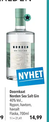 Citti Doornkaat Norden Sea Salt Gin, EUR 14.99 erbjuda