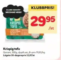 Hemköp Krispig tofu erbjuda