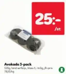 Hemköp Avokado 3-Pack erbjuda