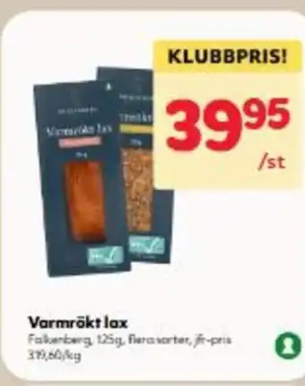 Hemköp Varmrökt lax erbjuda