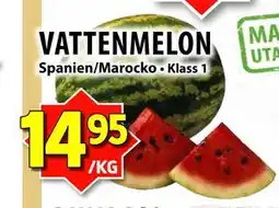 Matvärlden Tensta VATTENMELON erbjuda