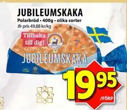 Matvärlden Tensta JUBILEUMSKAKA erbjuda