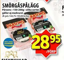 Matvärlden Tensta SMÖRGÅSPÅLÄGG erbjuda