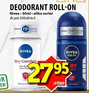 Matvärlden Tensta DEODORANT ROLL-ON erbjuda