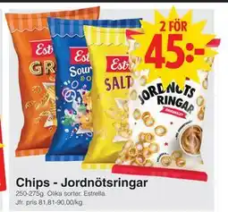 Matöppet Chips - Jordnötsringar erbjuda