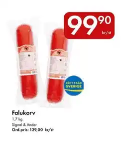 Snabbgross SIGNAL & ANDER Falukorv erbjuda