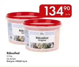 Snabbgross IDA Räksallad erbjuda