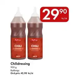 Snabbgross RYDBERGS Chilidressing erbjuda