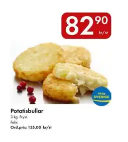 Snabbgross Potatisbullar erbjuda