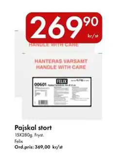 Snabbgross FELIX Pajskal stort erbjuda