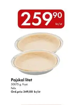 Snabbgross Pajskal litet erbjuda