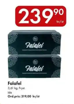 Snabbgross IDA Falafel erbjuda