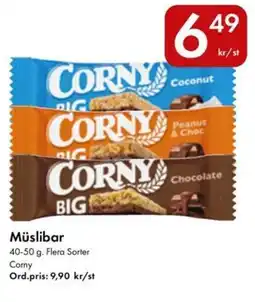 Snabbgross Corny Müslibar erbjuda
