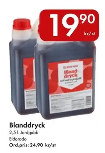 Snabbgross Eldorado Blanddryck erbjuda