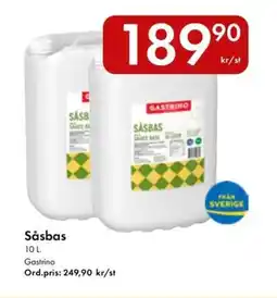 Snabbgross Gastrino Såsbas erbjuda