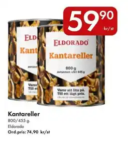 Snabbgross Eldorado Kantareller erbjuda