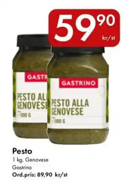 Snabbgross Gastrino Pesto erbjuda