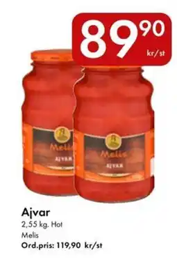 Snabbgross Melis Ajvar erbjuda